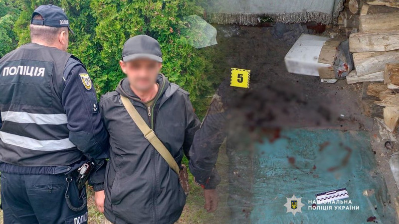 Завдав понад 20 ударів ножем: затримали 41-річного жителя Чернігівщини, якого підозрюють у вбивстві односелиці