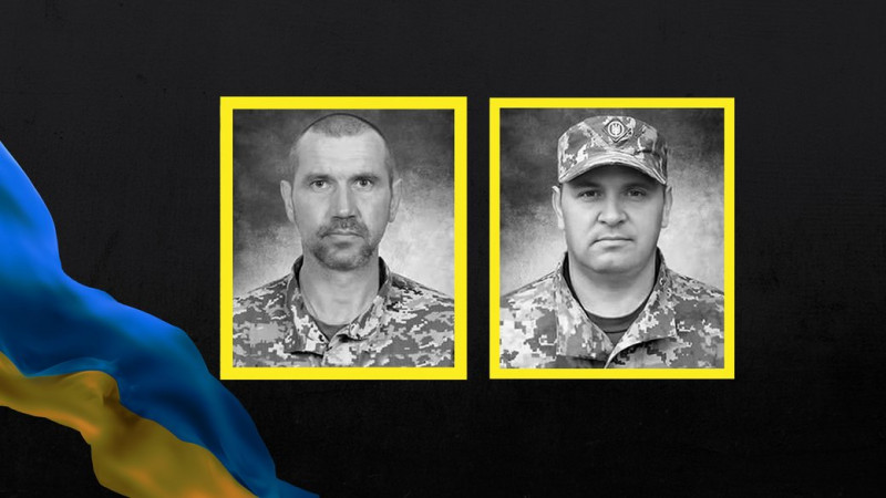 На Чернігівщині попрощалися з двома захисниками: Юрієм Фалевичем та Віктором Кормою