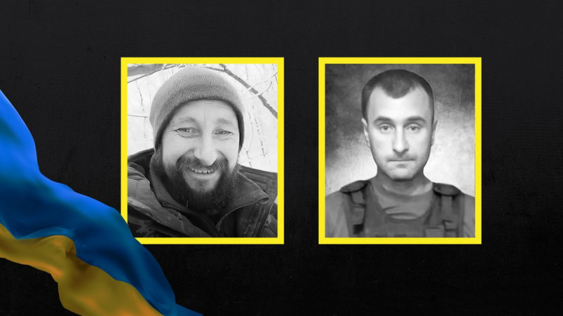 На Чернігівщині попрощалися з двома захисниками: Андрієм Юрченком та Сергієм Сушеницею