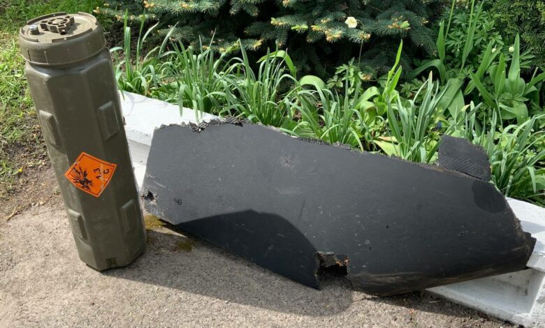Частини іранського шахеда та тубус від порохового заряду: музей на Чернігівщині поповнився новими експонатами (Фото)