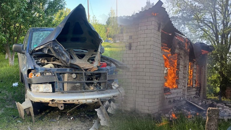 Поранені люди, пошкоджені школа, агропідприємство, автомобілі: РФ дронами атакувала Семенівську громаду на Чернігівщині