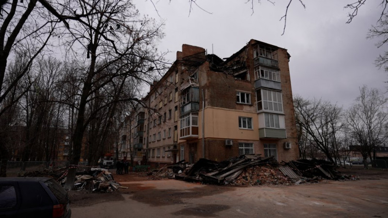 Житловий будинок у Чернігові, в який 15 березня влучив "шахед", планують відремонтувати за понад 4,8 млн грн