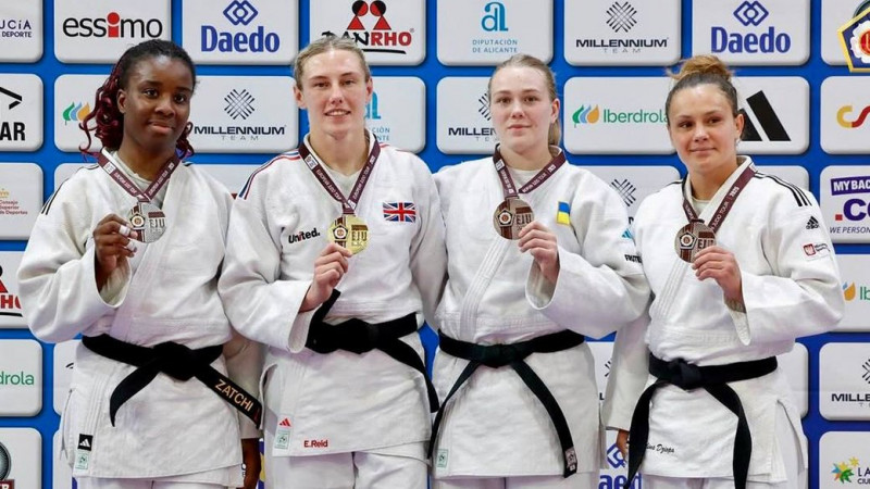 Спортсменка з Чернігівщини Анна Казакова виборола бронзову медаль на Кубку Європи з дзюдо