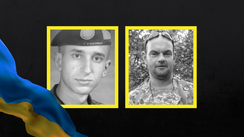 На Чернігівщині провели в останню путь двох захисників: Євгенія Сергійчика та Анатолія Фощана