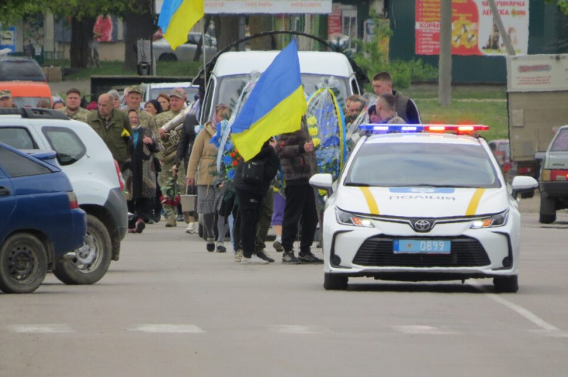 На Чернігівщині попрощалися із захисником