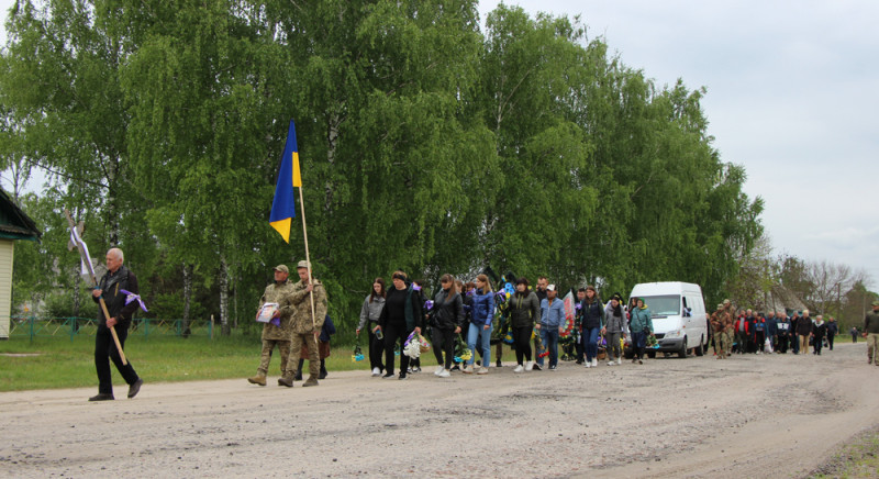 На Чернігівщині попрощалися із захисником