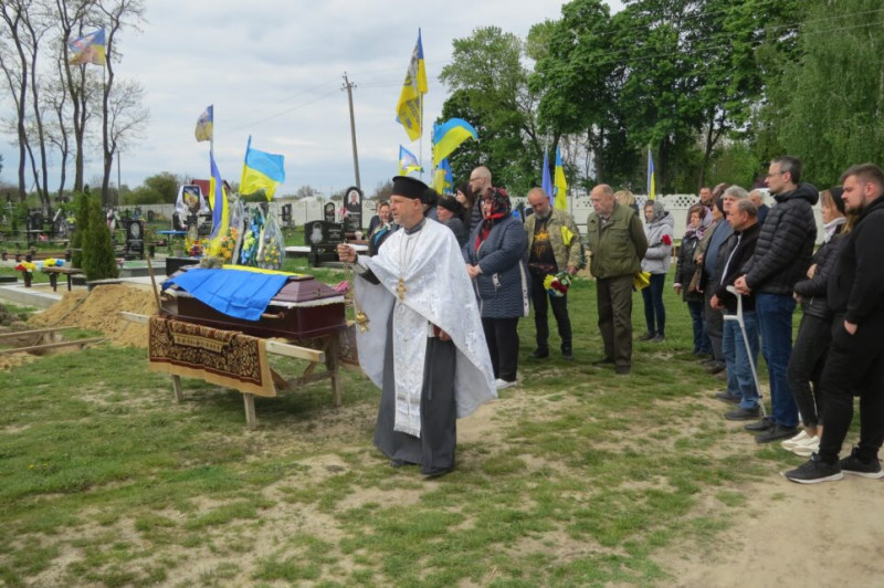 На Чернігівщині попрощалися із захисником