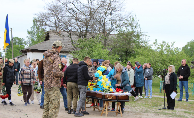 На Чернігівщині попрощалися із захисником