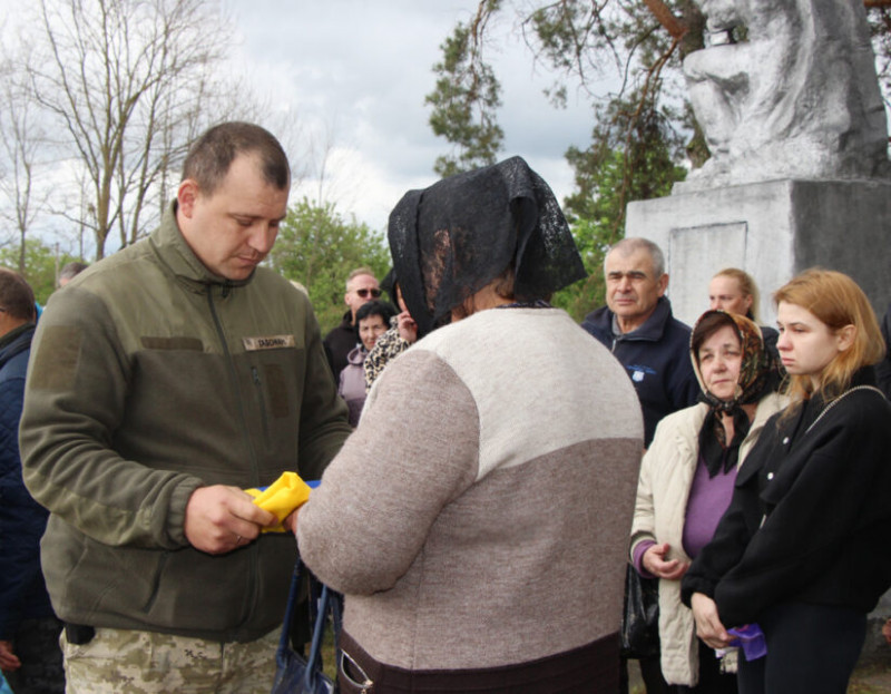 На Чернігівщині попрощалися із захисником
