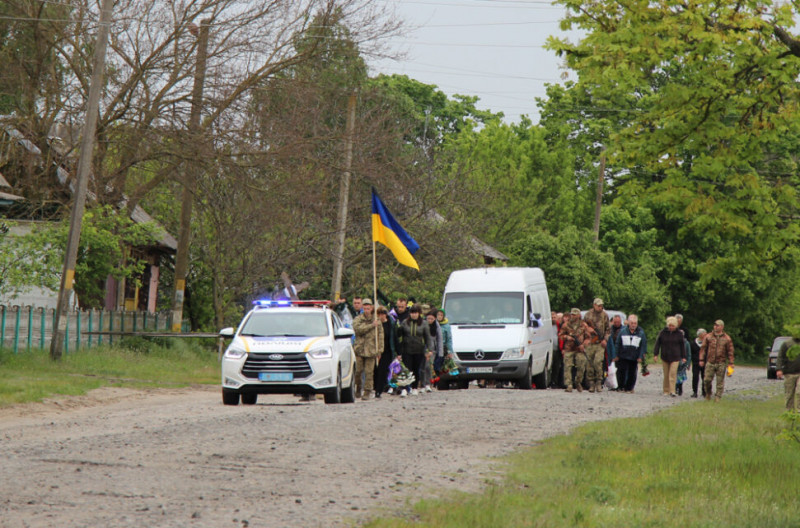 На Чернігівщині попрощалися із захисником