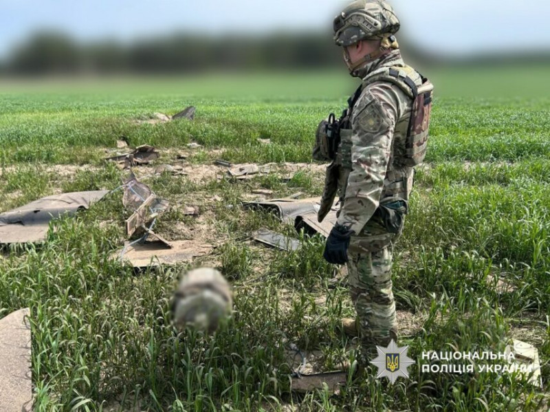 На Чернігівщині знешкодили бойову частину збитого ворожого безпілотника