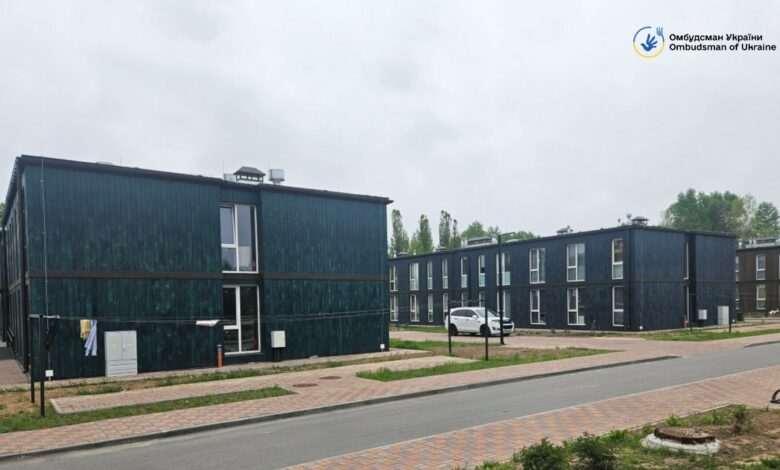 У Чернігові перевірили умови проживання у модульних будиночках