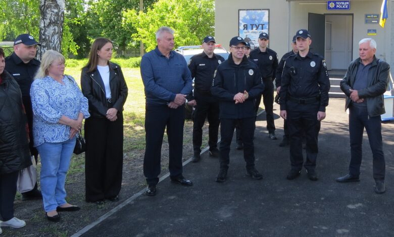 У селі на Чернігівщині відкрилася поліцейська станція