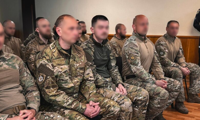 Відзначено спецпризначенців КОРДу, які повернулися з зони бойових дій
