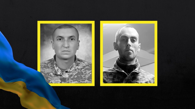 На Чернігівщині попрощалися з двома військовими ЗСУ: Сергієм Потапенком та Сергієм Гребеневичем