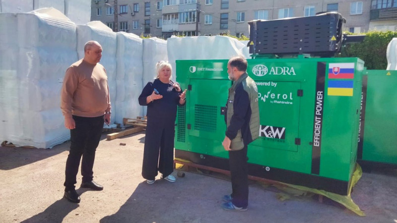 Генератори та котли від благодійників отримали заклади освіти Чернігівщини