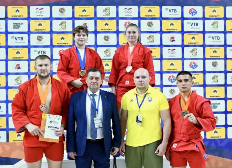 Чернігівка виборола срібло на Кубку світу з самбо у Вірменії (Фото)