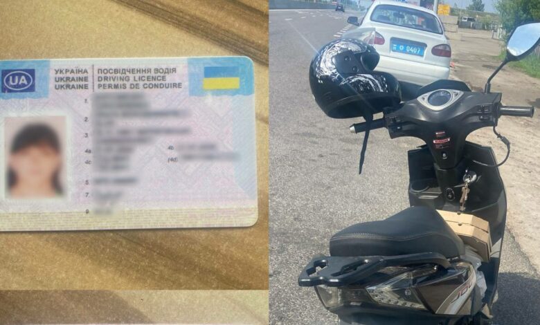 На Чернігівщині патрульні затримали водійку із підробленим посвідченням