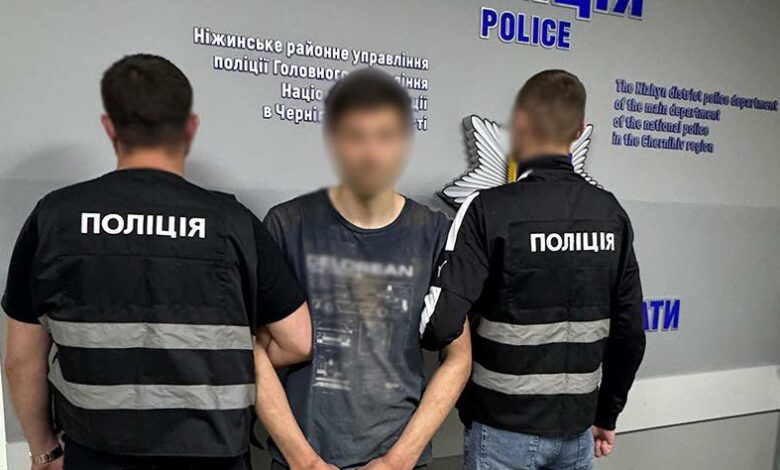 Ніжинські поліцейські затримали підозрюваного у збуті наркотиків
