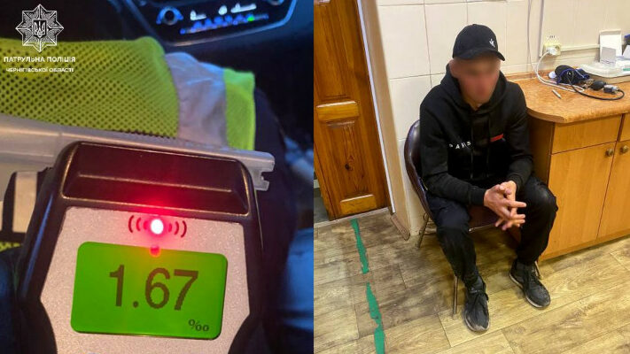Патрульні виявили нетверезого водія, який не має права керування транспортними засобами