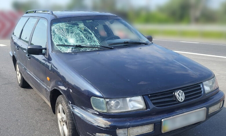 У Чернігові на блокпосту водій авто збив нацгвардійця