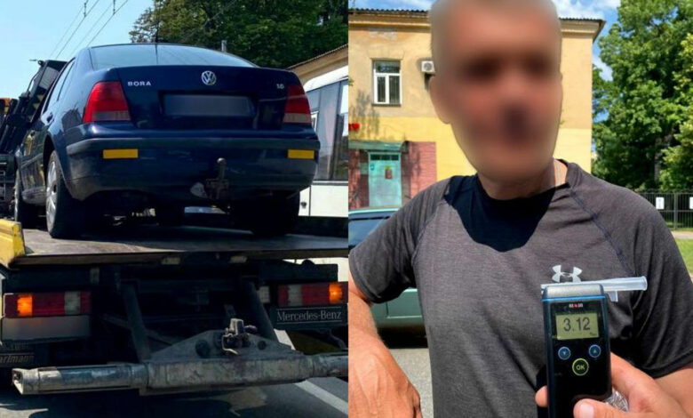 У Чернігові водій у стані сильного алкогольного сп’яніння потрапив у ДТП