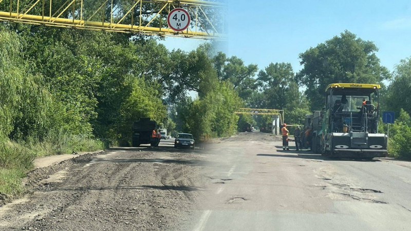 На Носівському шляху в Ніжині стартував ремонт: оновлюють частину дороги державного значення