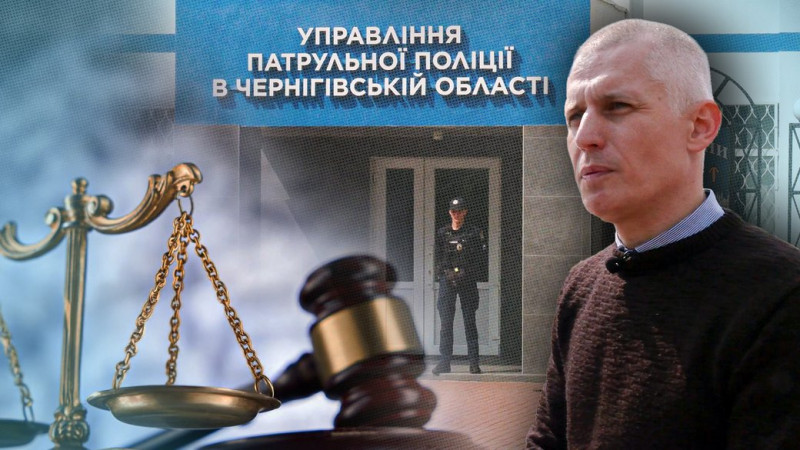Ветеран, який хоче стягнути з патрульних у Чернігові 1 млн грн, каже: не знав, що парковка не погоджена офіційно