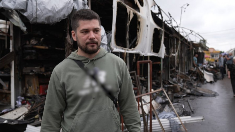 "Думала, що «шахед» впав": що відомо про пожежу на Центральному ринку Чернігова