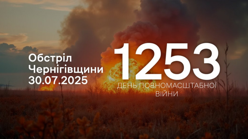 55 вибухів у 10 населених пунктах: російська армія атакувала прикордонні громади Чернігівщини