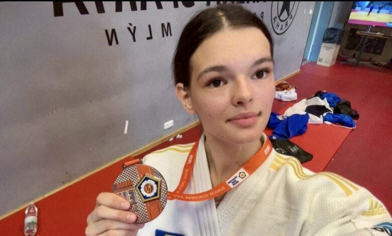 Дзюдоїстка з Чернігівщини виборола бронзу на кубку Європи в Чехії