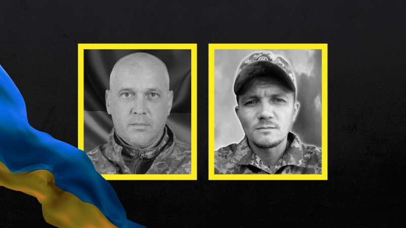 На Чернігівщині попрощались із захисниками Максимом Никитенком та Сергієм Козієм