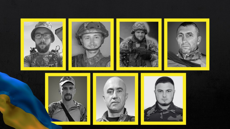 Сімох захисників провели в останню путь на Чернігівщині 18 липня