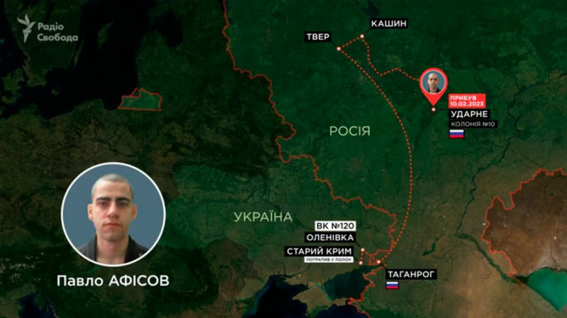 "Схеми" ідентифікували медика колонії РФ, який знущався з полонених, зокрема й чернігівця Павла Афісова