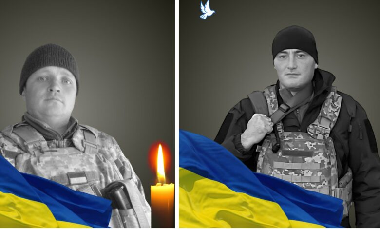 У громаді на Чернігівщині попрощалися із двома полеглими Захисниками України