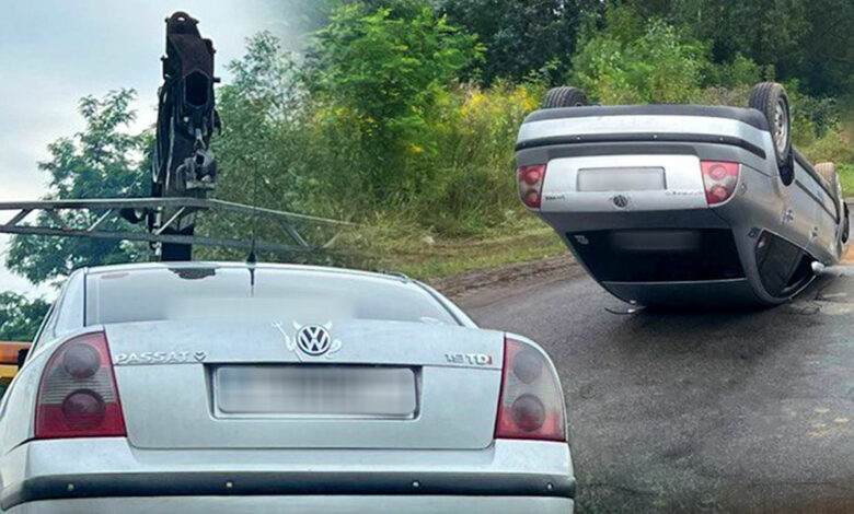 Водій був в алкогольному та наркотичному сп’янінні: подробиці аварії в Чернігові, унаслідок якої перекинулася автівка