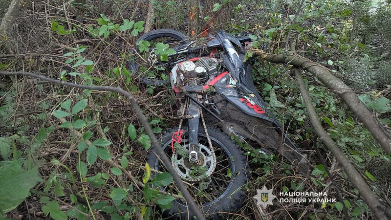 На Чернігівщині внаслідок ДТП загинув мотоцикліст