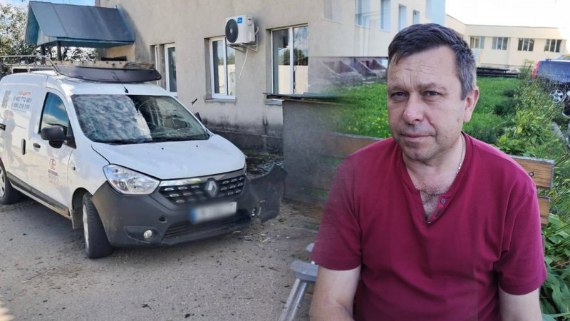 "Радію, що живий!": поранений російським дроном інженер із Семенівки розповів про атаку й підготовку до операції