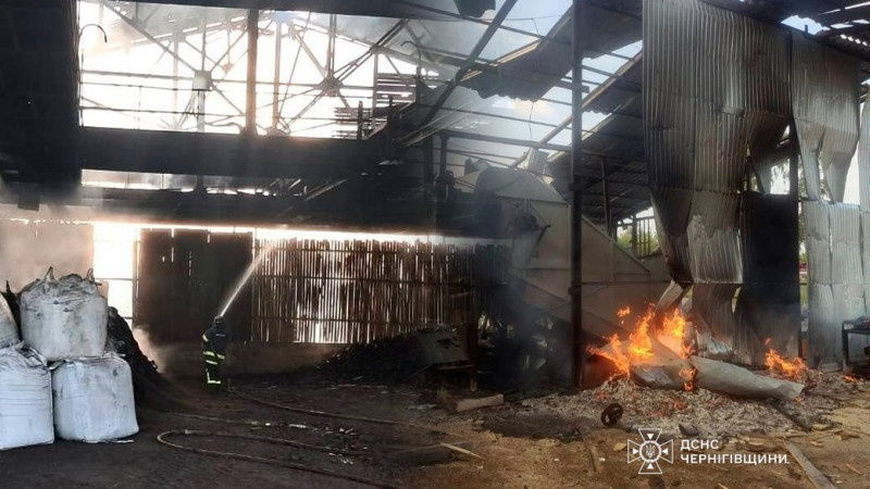 Російські БпЛА атакували склади у двох районах Чернігівщини: які наслідки