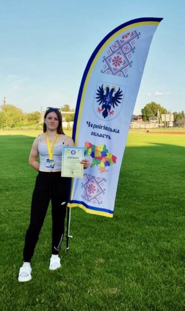 Чернігівка здобула одразу три нагороди на чемпіонаті України з паралегкої атлетики