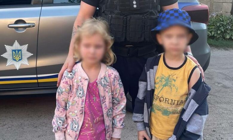 Чернігівські поліцейські розшукали двох зниклих малолітніх дітей