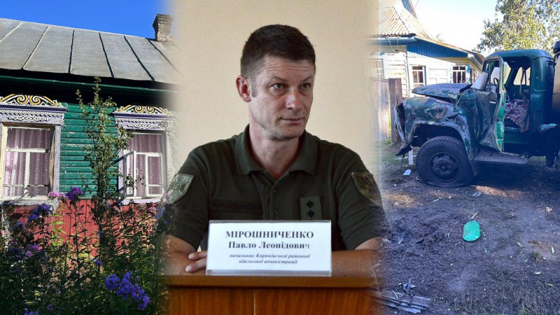 "Ці покидьки не нехтують нічим": начальник Корюківської РВА про посилення обстрілів району