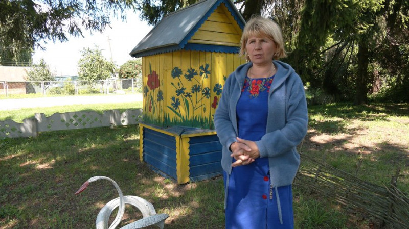 Під час окупації села на Чернігівщині росіяни намагалися спалити український прапор