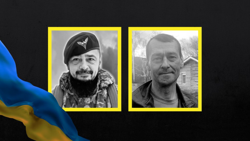 На Чернігівщині попрощалися з захисниками Сергієм Прокопчуком та Миколою Гавришем