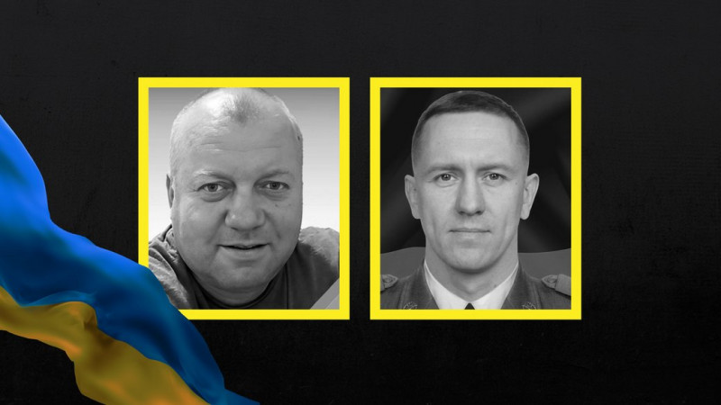 Попрощалися з двома загиблими бійцями з Чернігівщини: Русланом Шуйським та Ігорем Шостаком