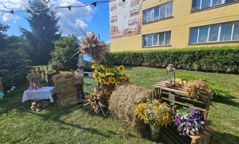 Із тюками сіна, дзеркалом і фруктами: у громаді на Чернігівщині облаштували фотозону