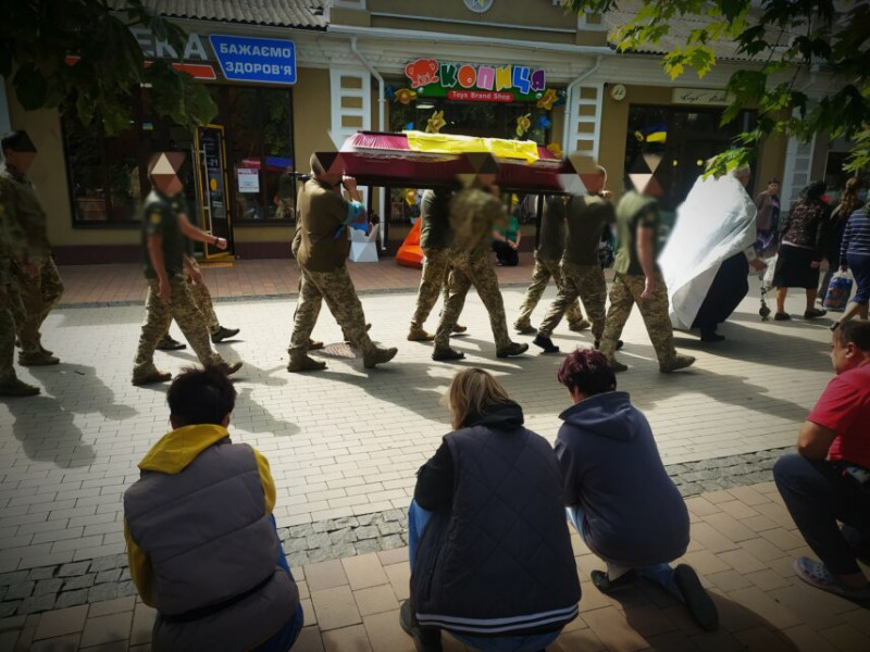 На Чернігівщині попрощалися із загиблим на Донеччині воїном