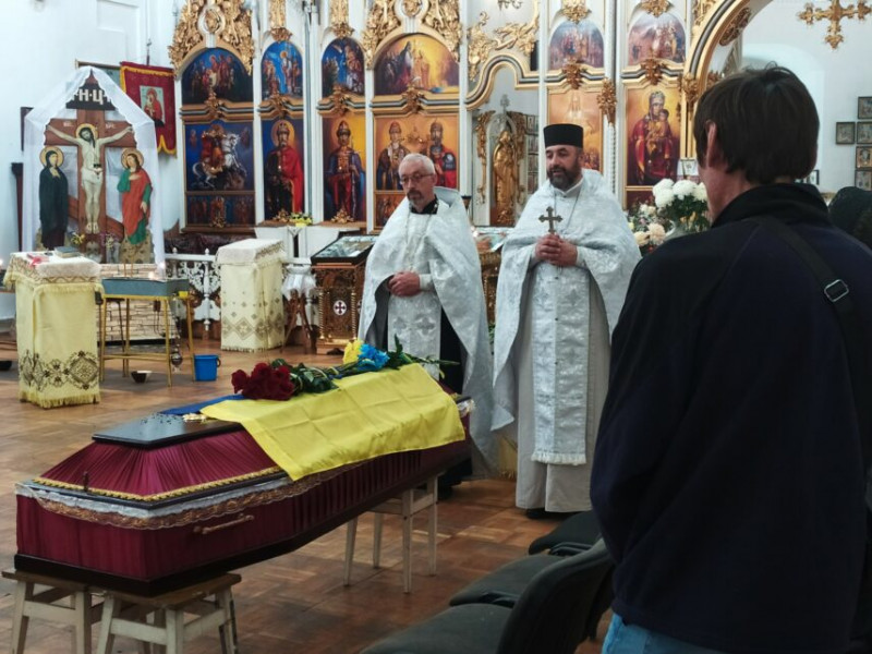 На Чернігівщині попрощалися із загиблим на Донеччині воїном