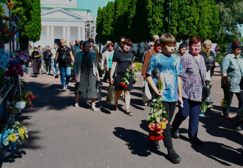 На Чернігівщині прощалися з полеглим воїном