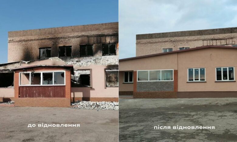 На Чернігівщині відновили базу відпочинку, яку зруйнували рашисти у 2022 році (Фото)